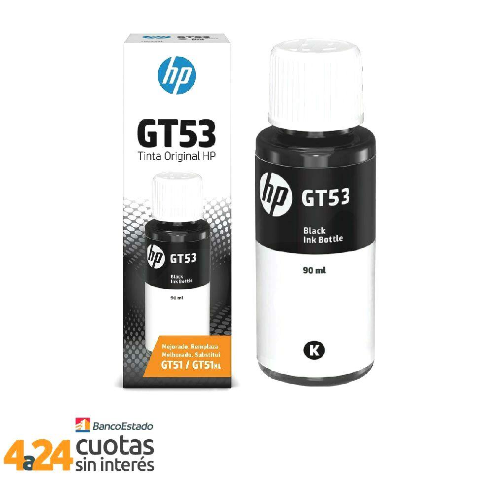 partícipe Entrada escotilla HP Botella de Tinta Original HP GT53 Negro | PC Factory