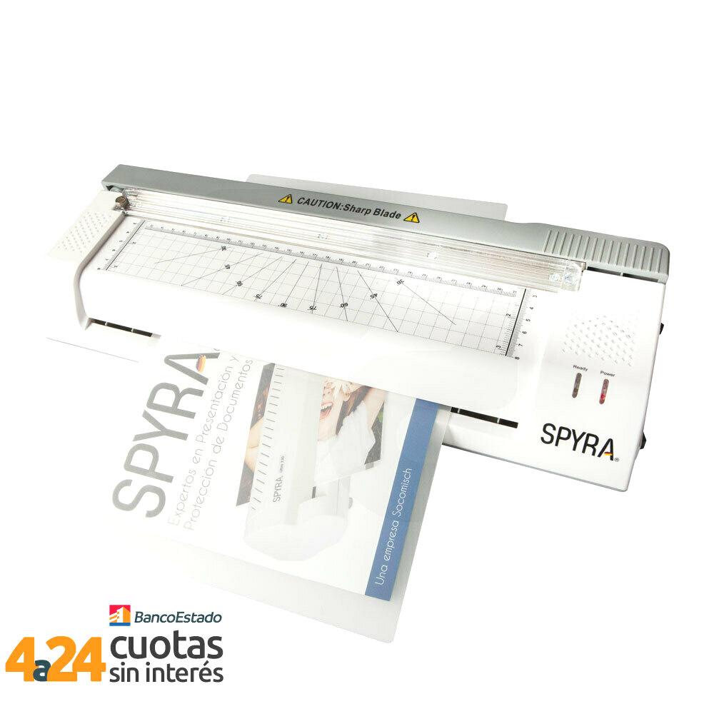Spyra Plastificadora-Guillotina de Papeles A3 / Carta / Oficio