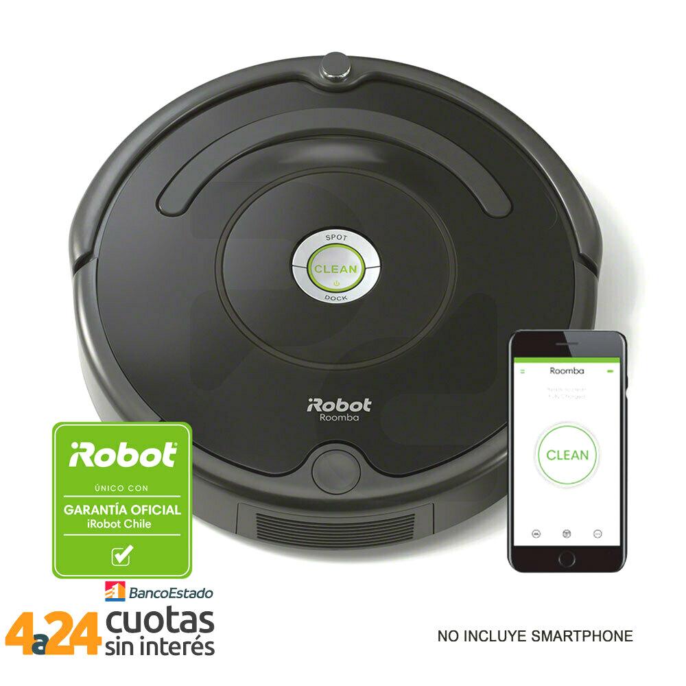 iRobot Aspiradora Robot Roomba 675 compatible con Alexa y Google assistant