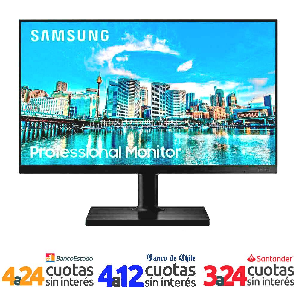 Samsung Monitor 24 Full HD, Panel IPS, 75Hz, FreeSync (Pivotable)  (LF24T452FQNXGO)