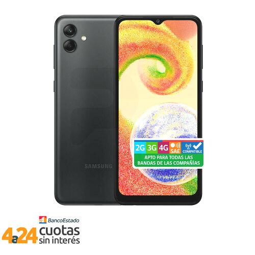 Smartphone Galaxy A04 64GB/4GB Negro Entel