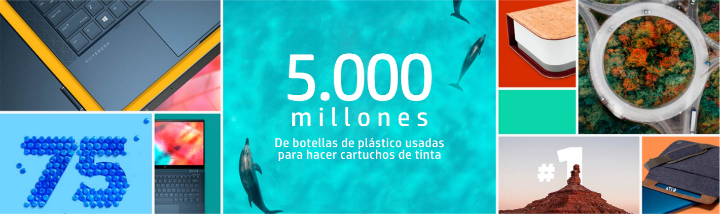 5.000 Millones de botellas de plástico usadas para hacer cartuchos de tinta