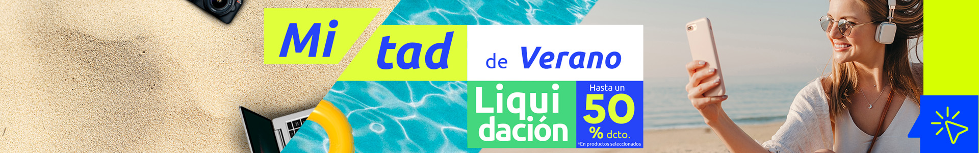 Banner Header Campaña Liquidación Verano